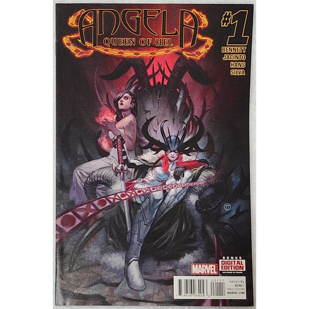 Angela Queen of Hel 1 Marvel Comics 2015 VF- Cover A
